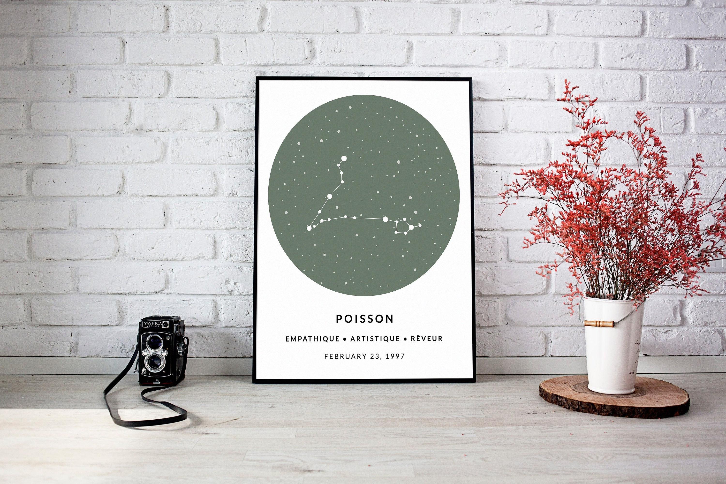 Affiche Signe Astrologique, Jade