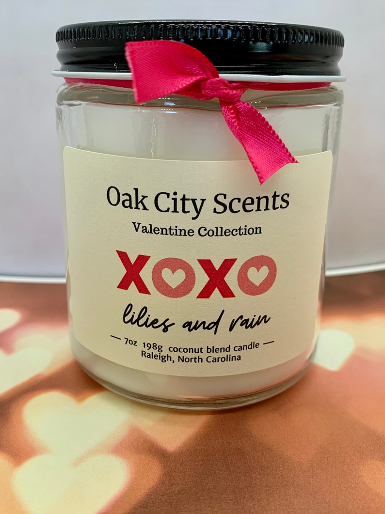 Lily of the valley Gift for her matching wax melt Lilies and Rain Coconut blend candle Gift for him