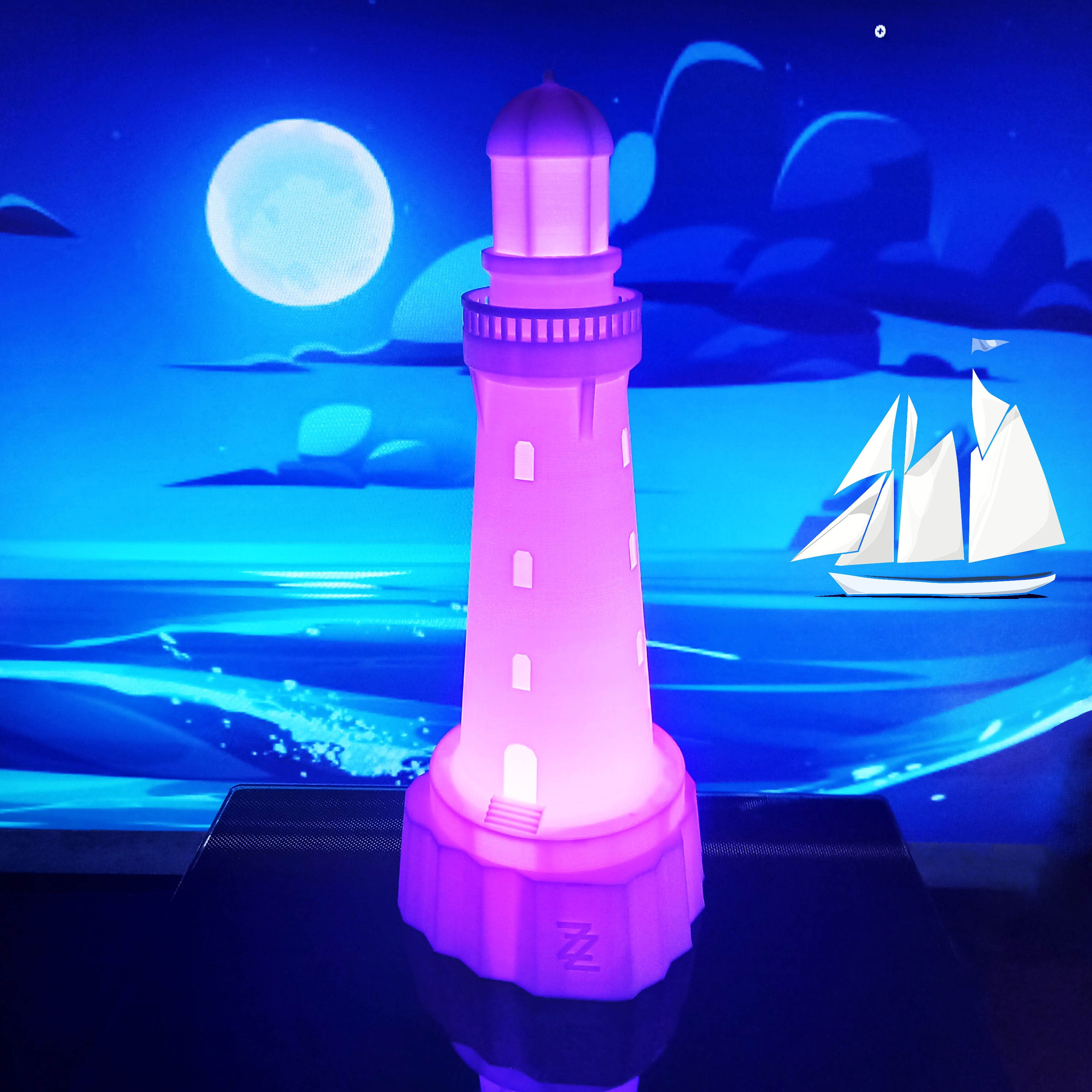 Veilleuse Lumineuse Phare Lumière de Nuit