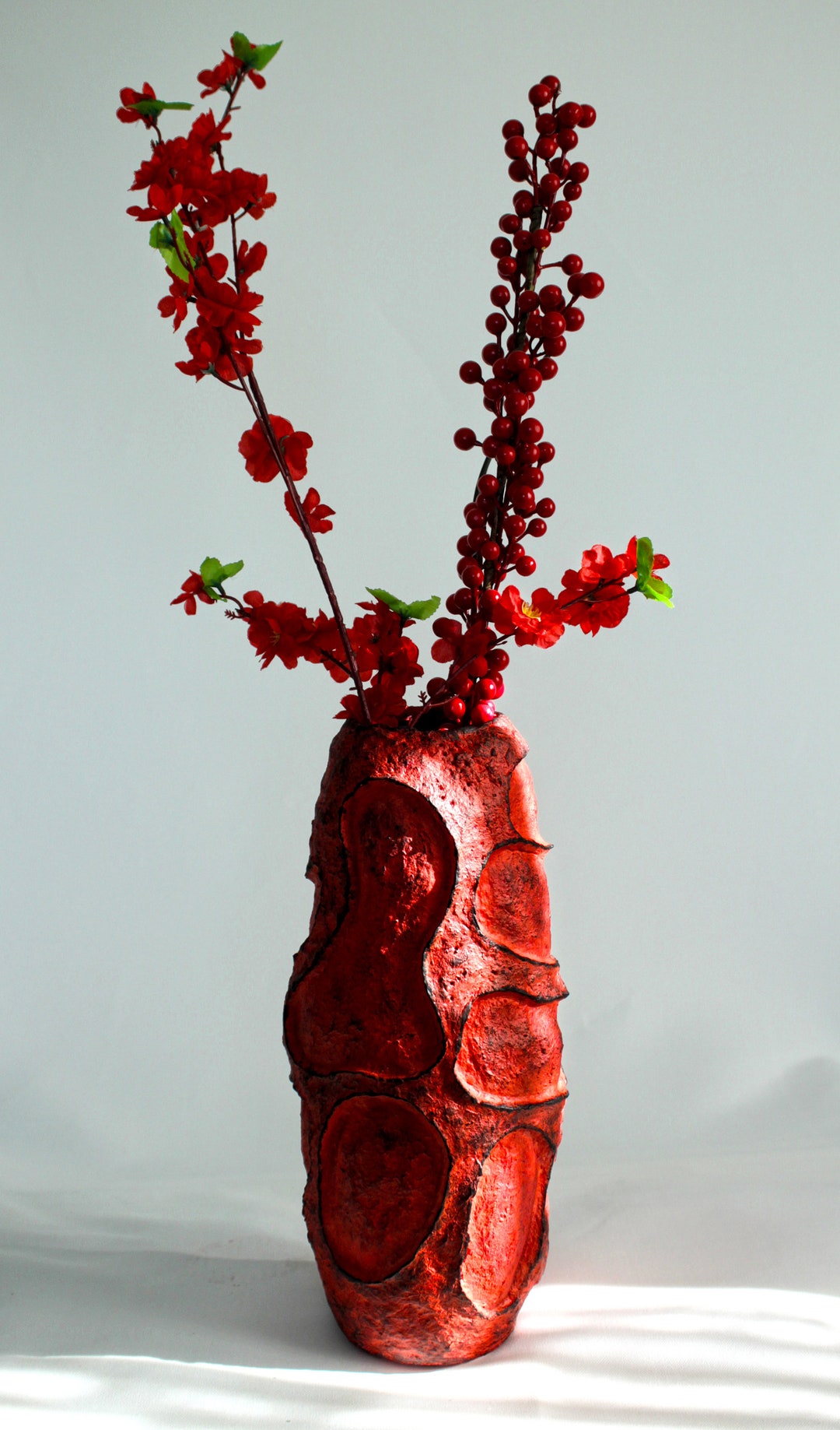 Paper Pulp Vase, Paper Pulp, Handmade Home Decor. - Etsy