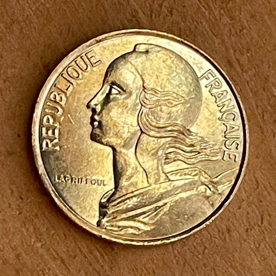 フランス 10サンタイム 1972年　マリアンヌ　コインケース新品 JCC | ジャパンコインキャビネット / フランス 1972年 10サン