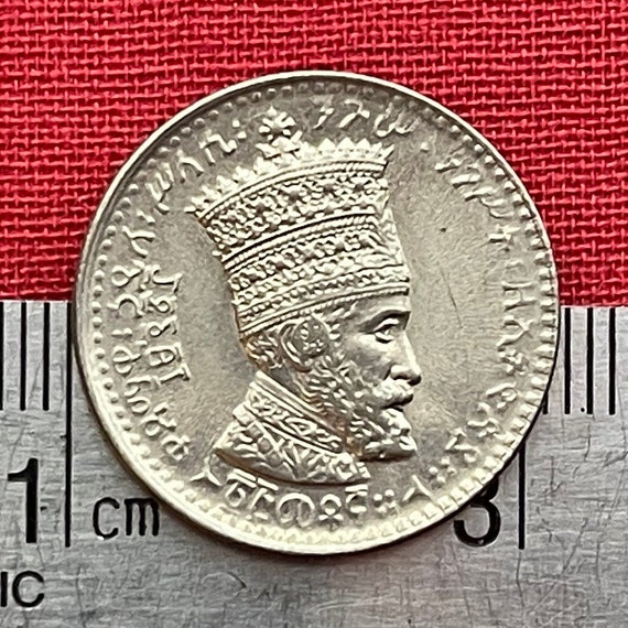 Lion of Judah & Emperor Haile Selassie 25 Matonas Ethiopia