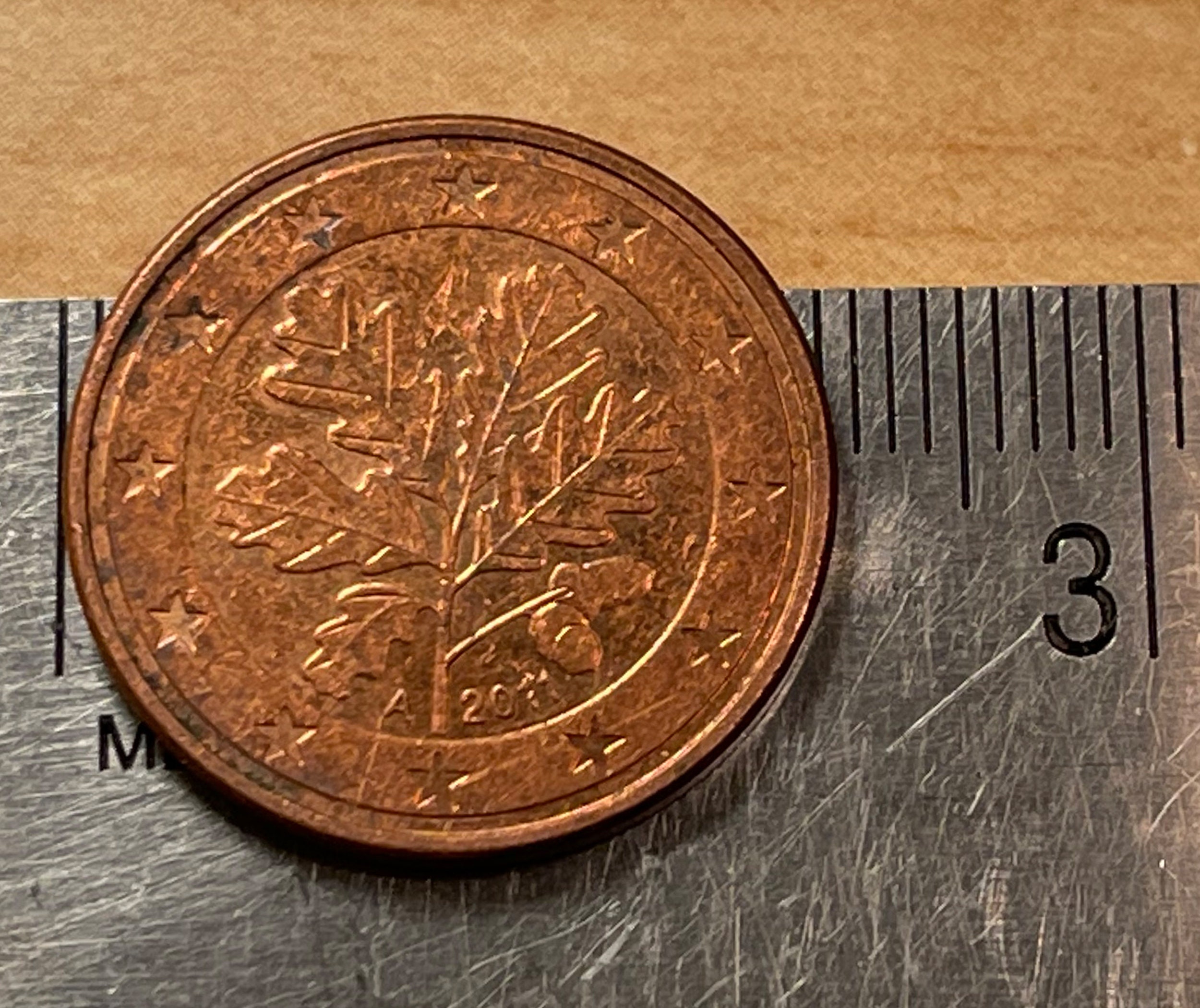 Piece 5 Centimes 2002 Feuille De Chene Valeur Feuille de chêne allemande authentique Pièce de monnaie 5 - Etsy Canada