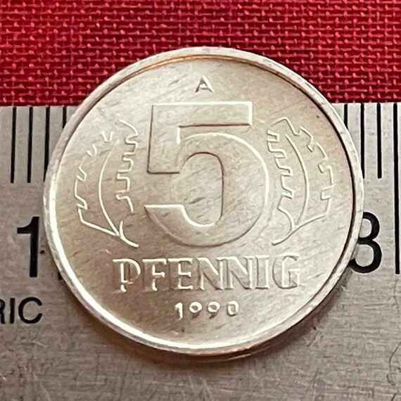 東ドイツ 5 ペニヒ硬貨：ハンマーとコンパス、GDR コレクターズ