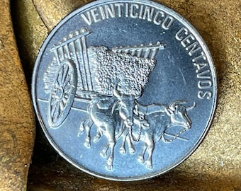 ドミニカ共和国 25センタボ硬貨 | 牛 | カート | 1989 - 1991 - Etsy 日本