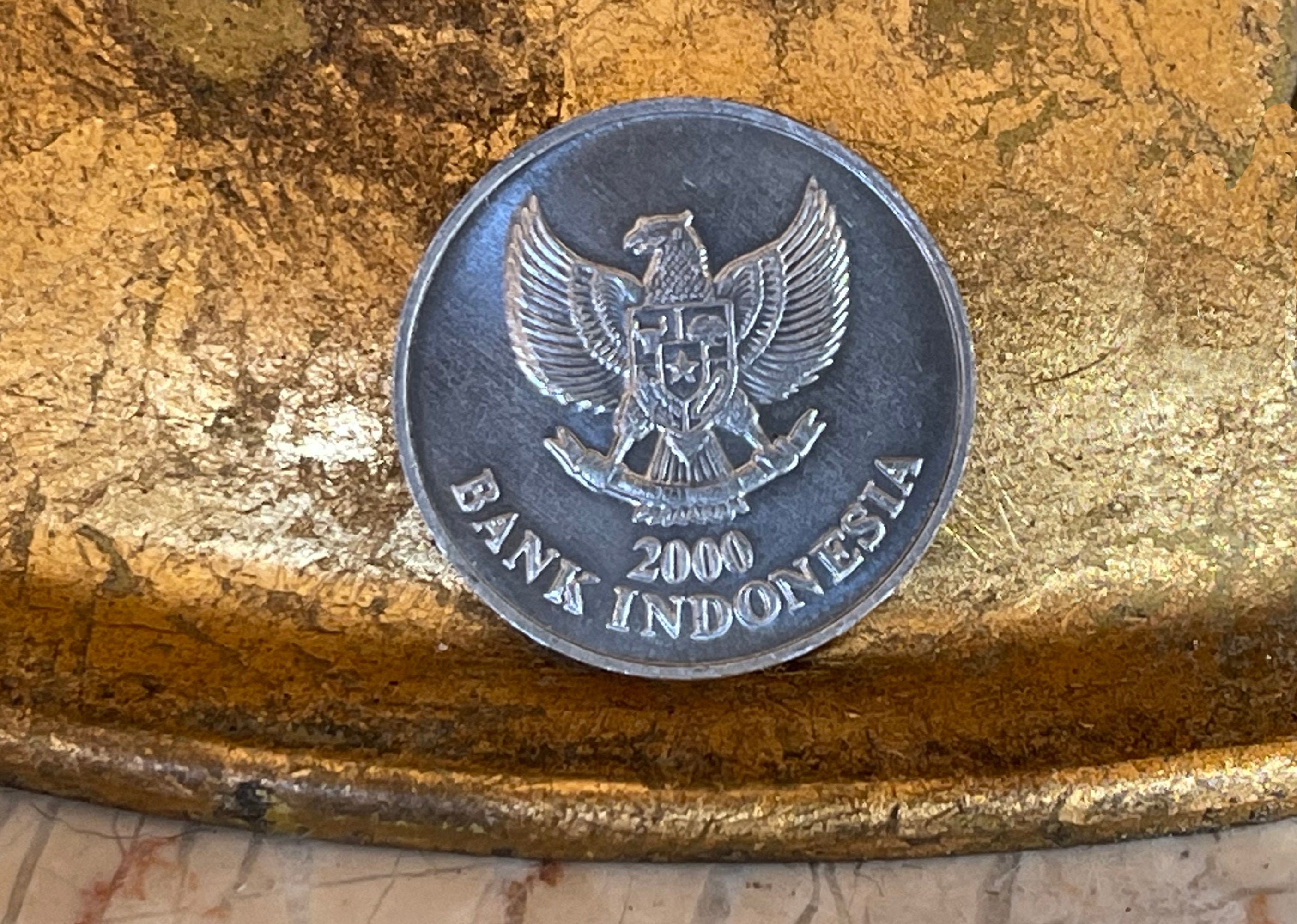 Garuda & Cockatoo Indonesian Authentic Coin Money Rupiah for Jewelry ...