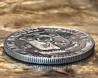 ホセ・リサール1ペソ硬貨：フィリピンの本物の宝飾品用通貨 - Etsy 日本
