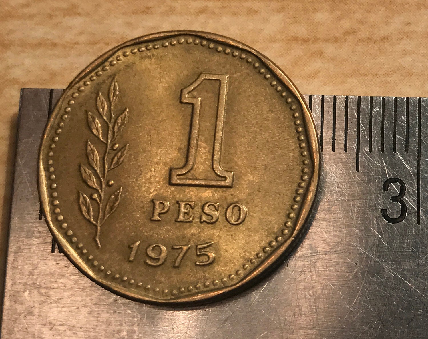 5月の日曜日 アルゼンチン 本物のペソ硬貨 ジュエリーや工芸品