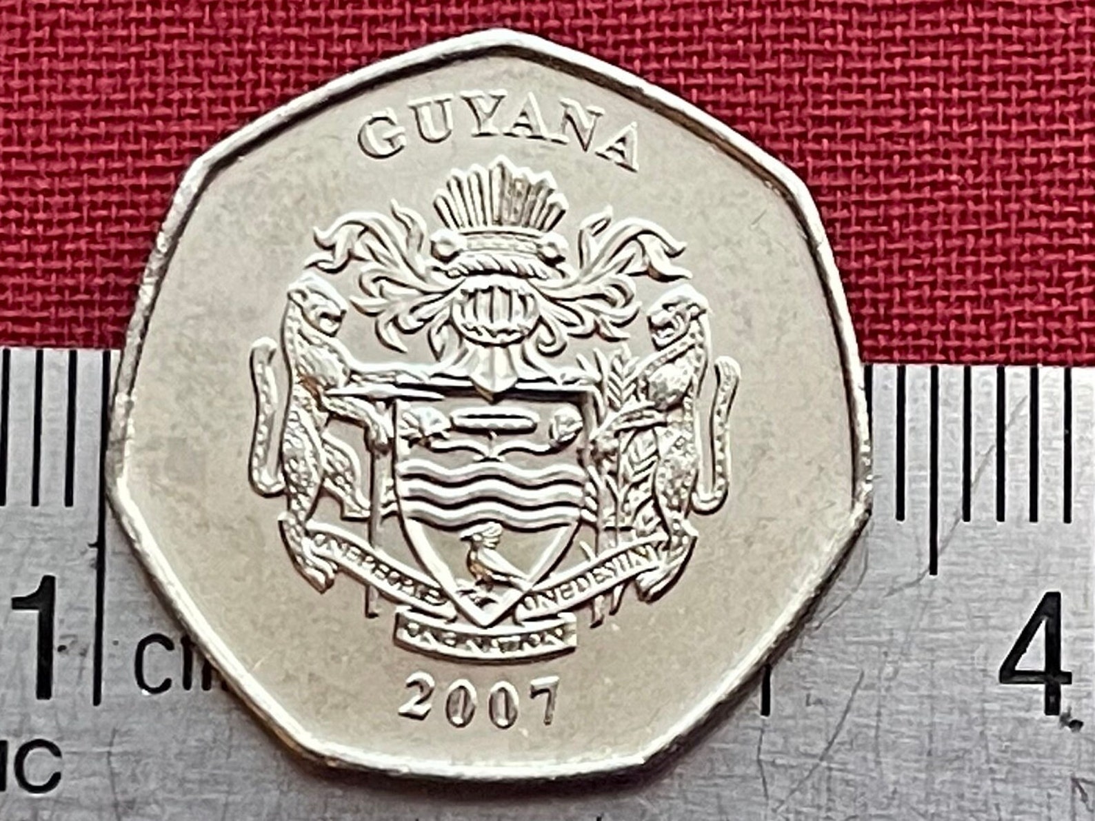 Porkknocker Gold Mining 10 Dollars Guyana Authentic Coin Etsy