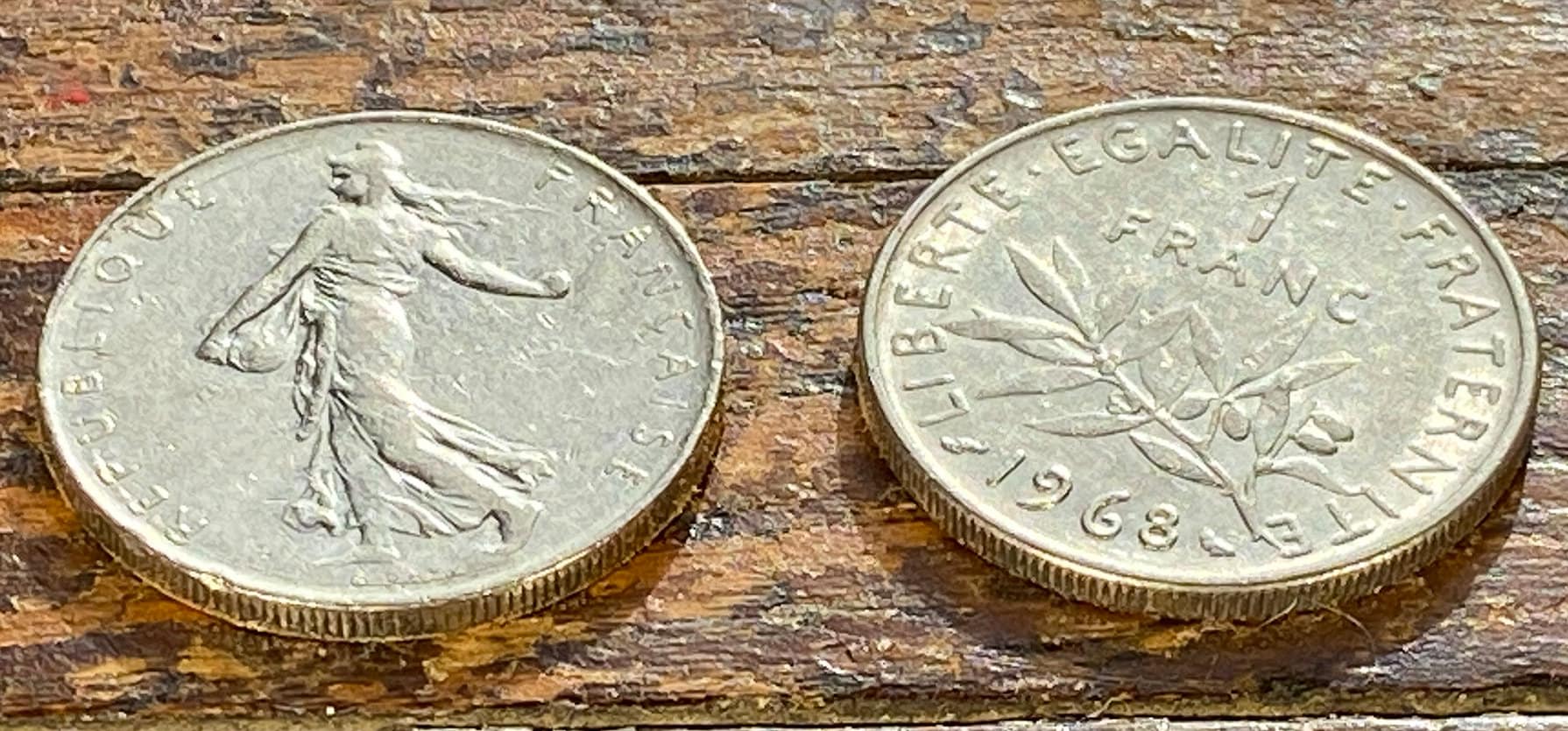 ラ・スムーズ フランスコイン：種まき人マリアンヌ、ジュエリークラフトサプライ - Etsy 日本