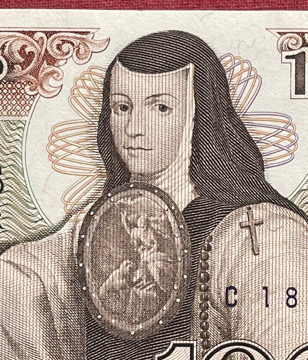 Poet Sor Juana Inés de la Cruz  Church of Santo Domingo 1000 Etsy 日本