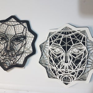 ManiacsLearnPlay-Gulden Snede Masker Mandala