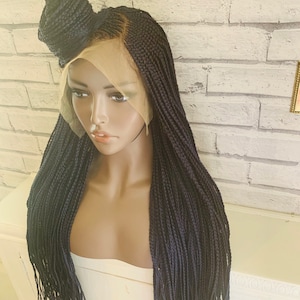 Frontal braided wig