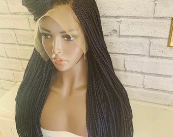 Frontal braided wig