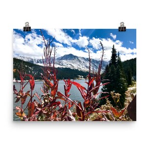 Fletcher Mountain Colorado Matte Print