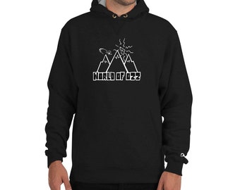 World Of Ozz Mountains With Drone Champion Hoodie