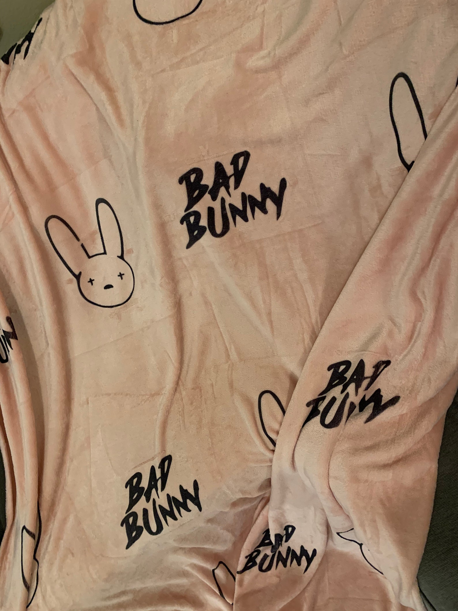Bad Bunny Fleece Blanket/Custom Bad Bunny/El Conejo Etsy