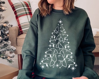 Dachshund Christmas Sweatshirt Christmas Dachshund Sweater Doxie Sweatshirt Sausage Dog Dachshund Gift Wiener Dog Weiner Dog Weenie Dog