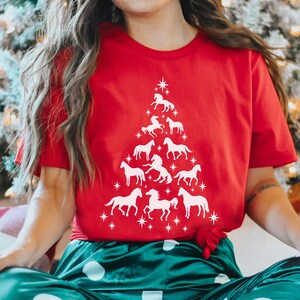 Horse Christmas Shirt Horse Trainer Gift Equestrian Shirt Horse Lover Shirt Horse Owner Gift Horse Mom Shirt Gift for Horse Lover