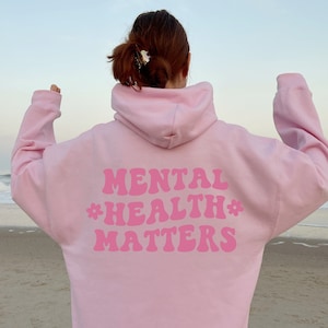 Psychische Gesundheit Fragen Hoodie Empathie Hoodie Trendy Y2K Hoodie Ästhetische Kleidung Glück Hoodie Positive Hoodie Einfache Selbstliebe Hoodie