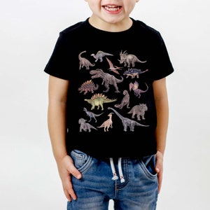 Toddler Dinosaur Shirt Kids Dino Shirt T Rex Shirt Girl Shirt Boy Shirt Dinosaur Gifts Paleontology TShirt Brachiosaurus Tee Triceratops