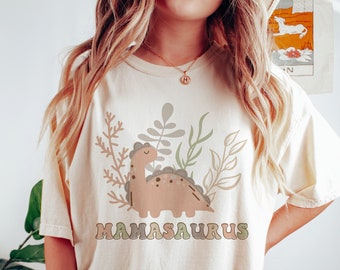 Comfort Colors Mamasaurus Shirt Dinosaur Mom Shirt Gift for Mom Gift from Son New Mom Shirt Mama Shirt Mothers Day Gift Mamasaurus Rex