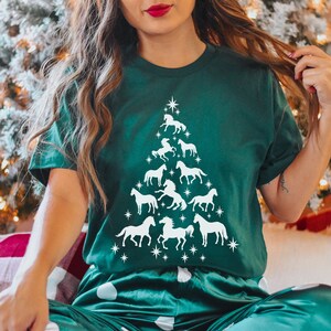 Horse Christmas Shirt Horse Trainer Gift Equestrian Shirt Horse Lover Shirt Horse Owner Gift Horse Mom Shirt Gift for Horse Lover