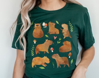 Capybara Shirt Capybara Gift Capybara Lover Gift Capybara Shirts Capybara Tshirt Capybara Gifts Capybara Tee Capybara T Shirt Capybara Print