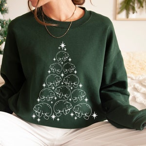 Manatee Christmas Sweatshirt Manatee Shirt Manatee Sweatshirt Manatee Sweater Manatee Gifts Manatee Gift Marine Biology Shirt Ocean Shirt
