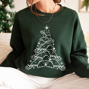 Elephant Christmas Sweatshirt Elephant Shirt Elephant Gifts Elephant Sweater Elephant Crewneck Elephant Lover Gifts Animal Lover Sweatshirt