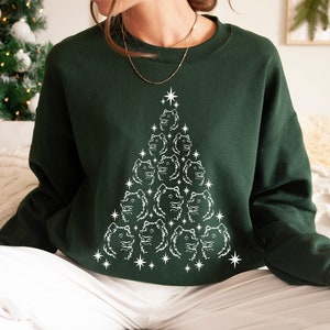 Samoyed Christmas Sweatshirt Samoyed Gift Samoyed Gifts Samoyed Mom Sweater Samoyed Dad Crewneck Samoyed Lover Shirt Gift for Samoyed Lover