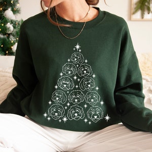 Doodle Christmas Sweatshirt Doodle Mom Shirt Doodle Dad Crewneck Doodle Mama Golden Doodle Gifts Doodle Dog Gift Doodle Lover Sweater