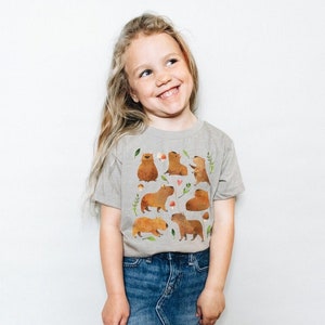 Toddler Capybara Shirt Kids Capybara Gift Capybara Lover Gift Capybara Shirts Capybara Tshirt Capybara Gifts Capybara Tee Capybara T Shirt