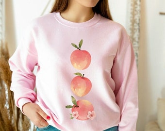 Just Peachy Sweater - Etsy