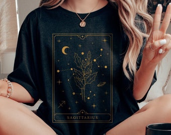 Sagittarius Shirt Sagittarius Gift Sagittarius Gifts December Birth Flower Shirt  Birth Month Shirt Horoscope Shirt Zodiac Sign Shirt