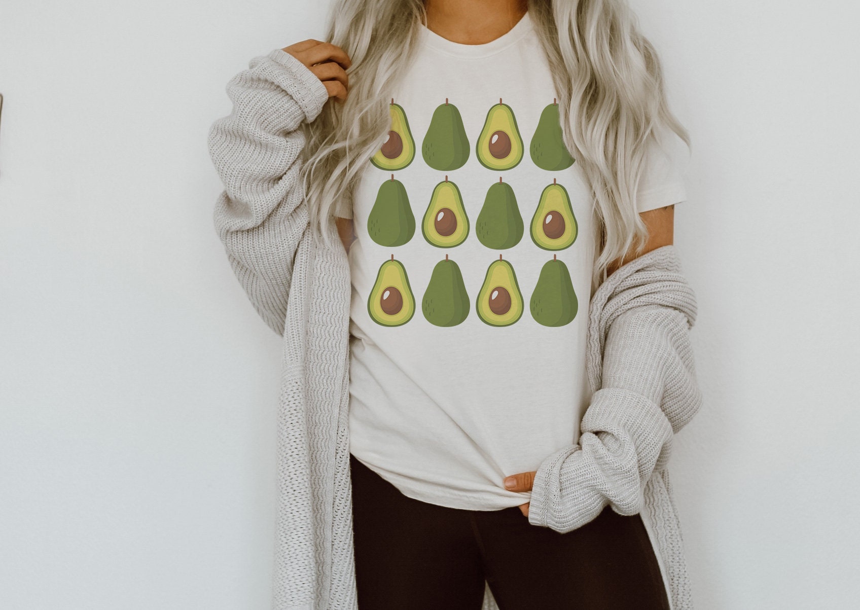 Avocado Shirt Avocado Print Tshirt Avocado Gift Vegan Tshirt | Etsy