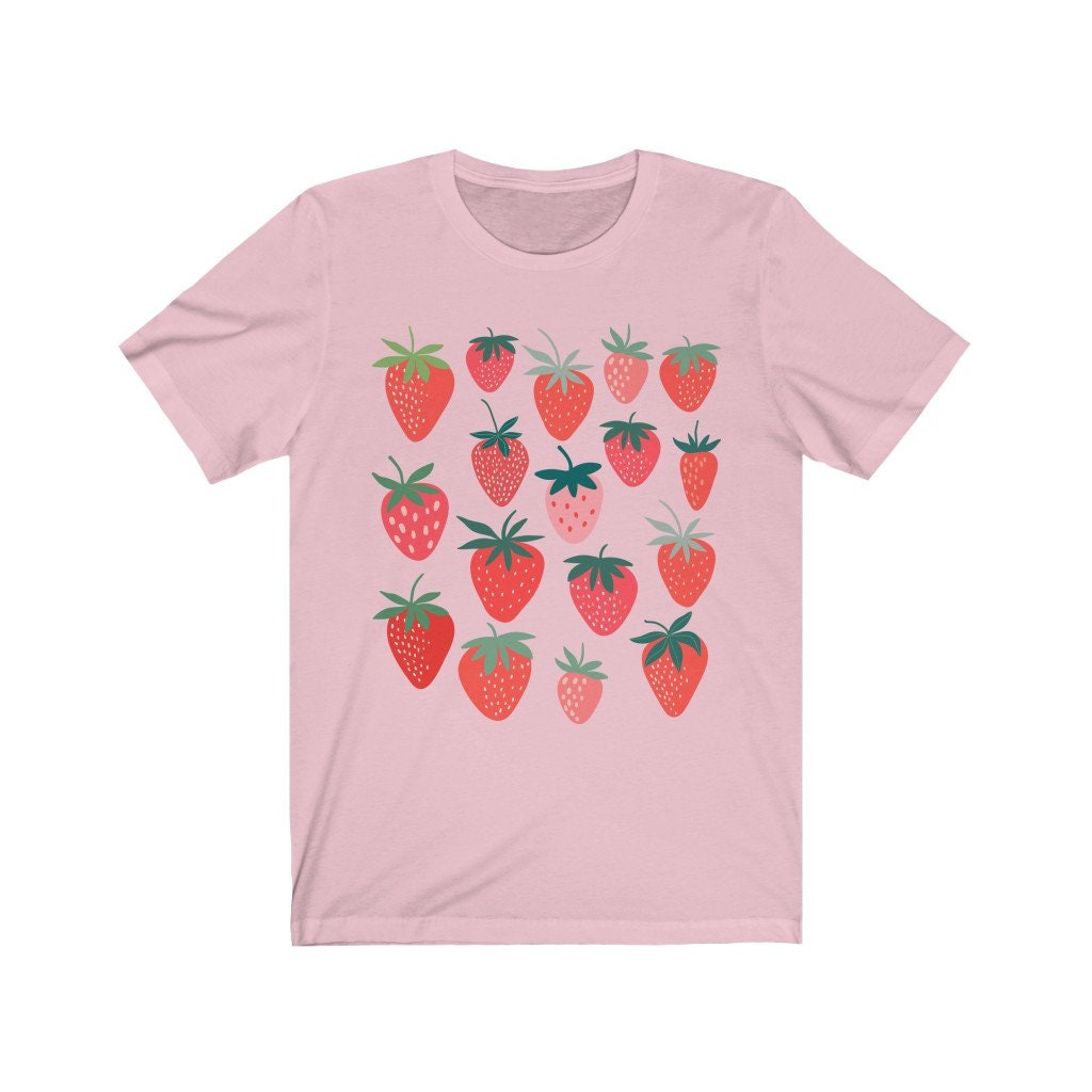 Strawberry Shirt Strawberry Clothes Strawberry Top Garden - Etsy Canada