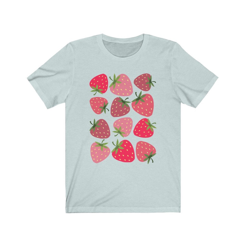 Strawberry Tshirt Cottagecore Shirt Cottage Core Clothes