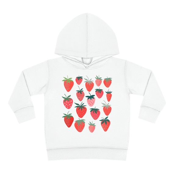 Toddler Strawberry Hoodie Kids Strawberries Sweatshirt