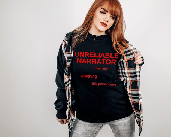 Unreliable Narrator Weirdcore Clothes Dreamcore Shirt Oddcore Egirl Clothing E Girl Clothing Grunge Aesthetic Alt Fashion Edgy Dirtcore