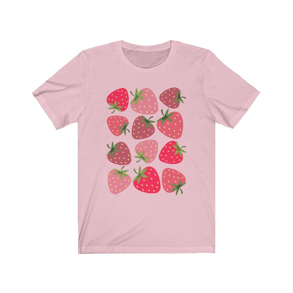 Strawberry Tshirt Cottagecore Shirt Cottage Core Clothes
