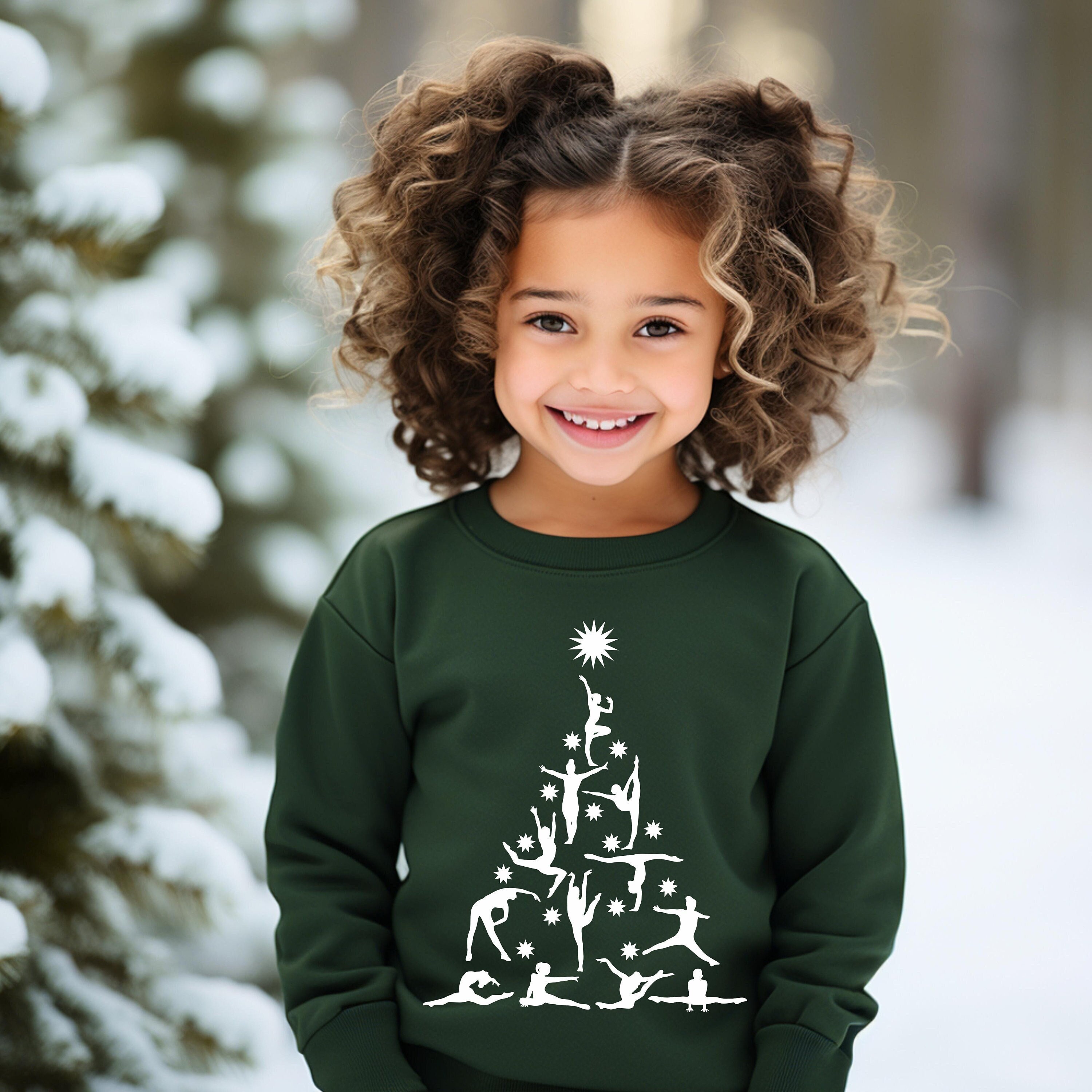 Christmas Gymnastics Sweatshirt - Etsy