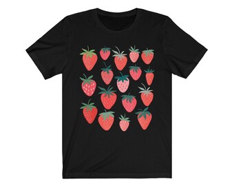 NOFFICIALNOFFICE★韓国★DOTTY STRAWBERRY HIGH NECK T-SHIRT Amazon.com: Something Ordinary: Strawberry T-Shirt