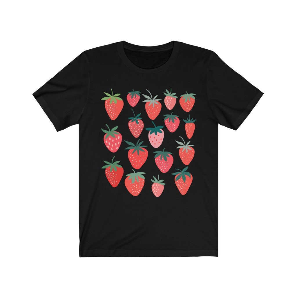 Strawberry Shirt Strawberry Clothes Strawberry Top Garden - Etsy Canada