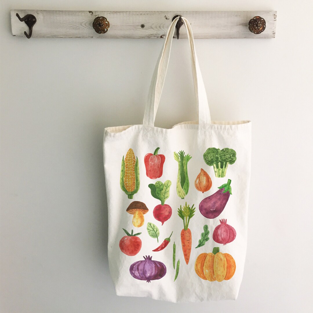 韓国可愛い雑貨☆London Grocery Market/Cotton Market Bag Designer fashion, Seoul-fully created | W Concept