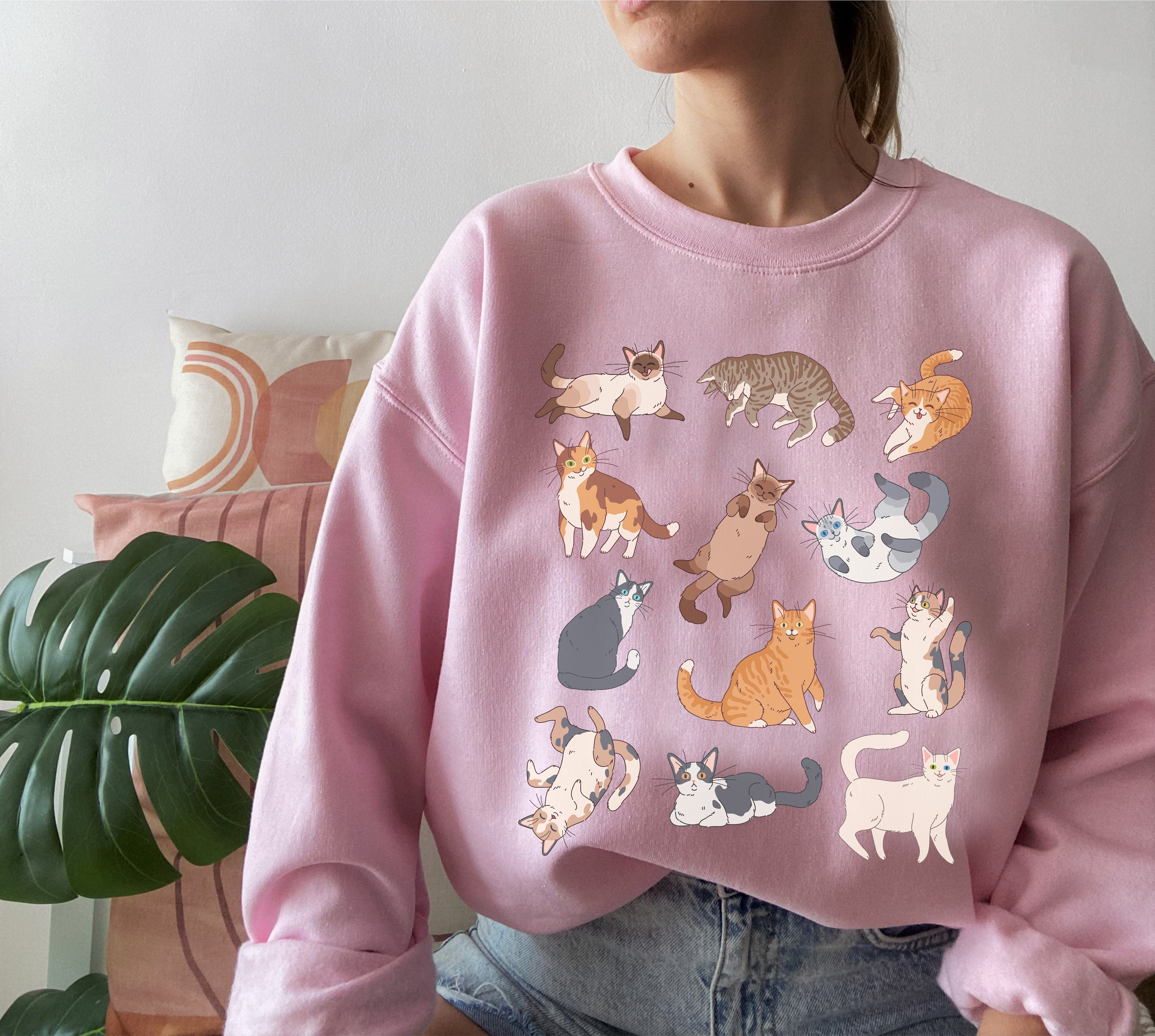 Cat themed sweatshirts best sale