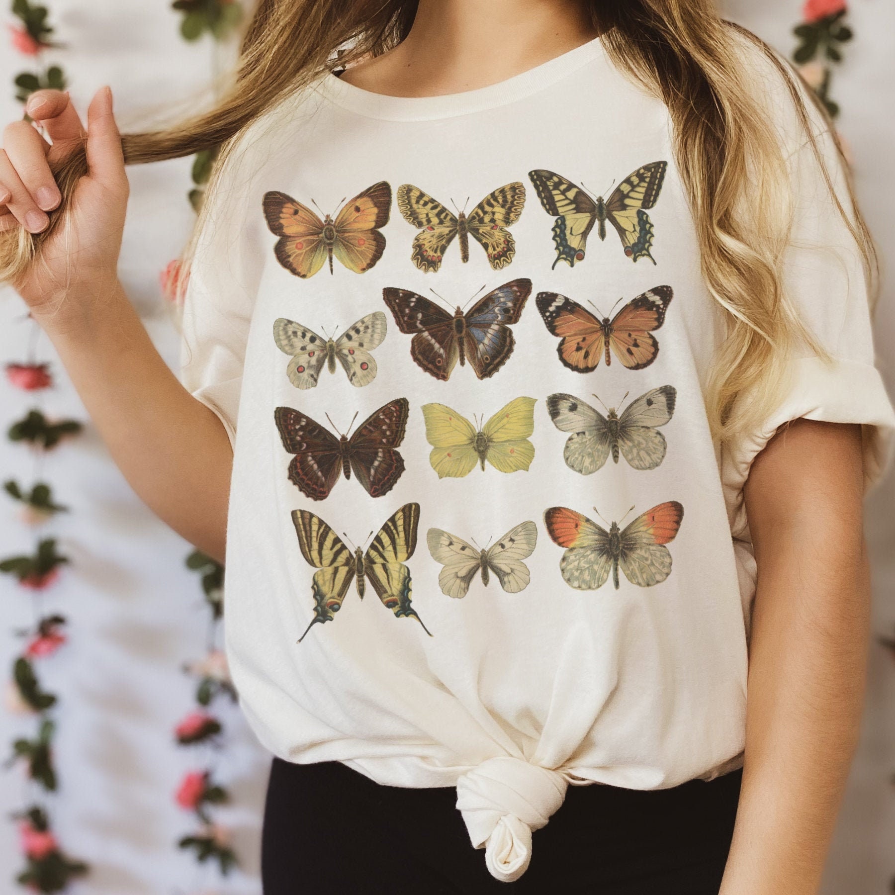 hyde 着 Butterflies Tシャツ Butterflies of North America T-Shirt – Duncraft
