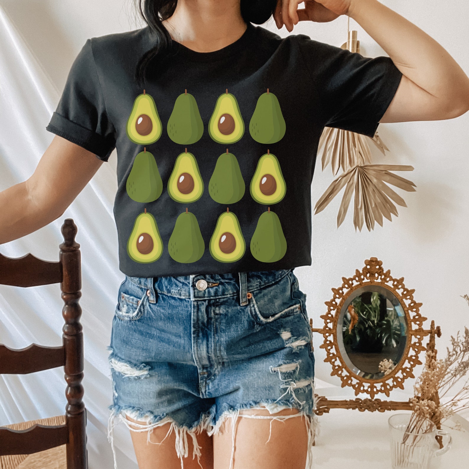 Avocado Shirt Avocado Print Tshirt Avocado Gift Vegan Tshirt - Etsy