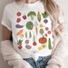Vegetable Print Shirt Vegetarian Tshirt Vegan T Shirt Gardening Tee Plant Lover Gift Cottagecore Clothing Cottage Core Clothes Veggie Beet