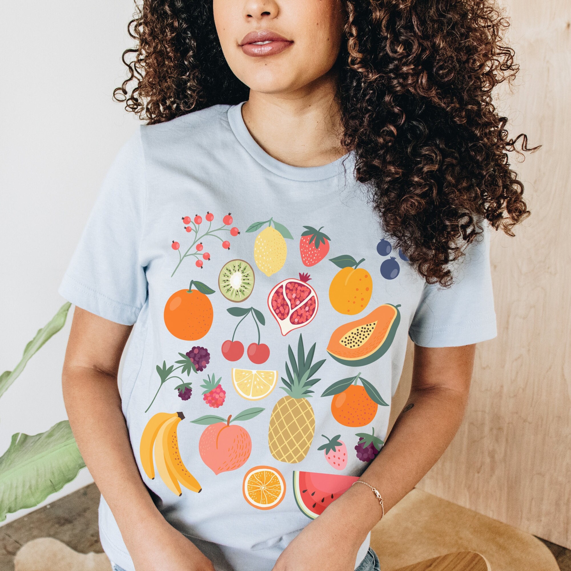 Cute Fruit Shirt Strawberry Shirt Cottagecore Clothing